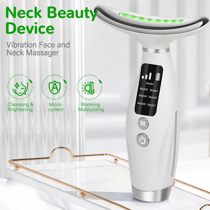 Ultra neck face beauty device