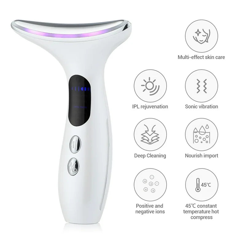 Ultra neck face beauty device